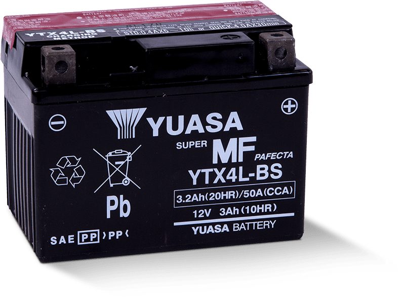 Yuasa motorcycle battery