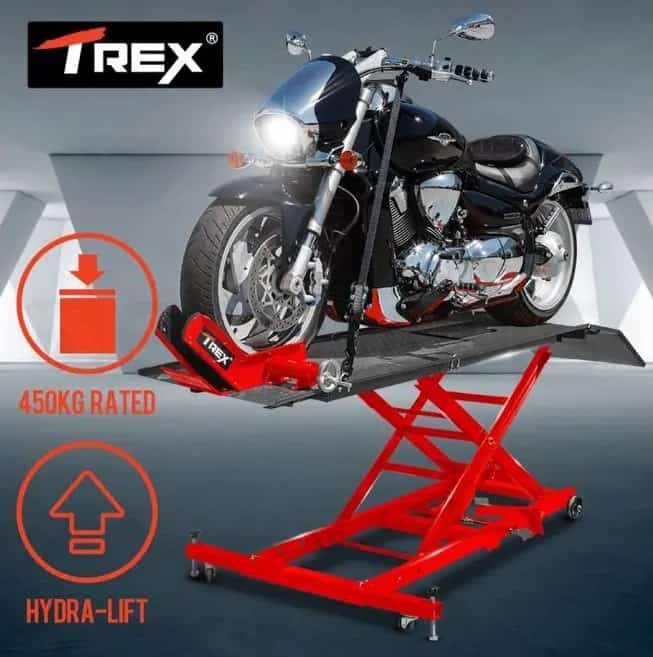 Affordable heavy duty motorcycle lift
